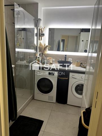 Appartement 72m², 2 chambres, balcon, garage