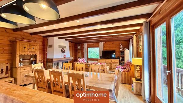 Chalet meublé à Gérardmer – Ensemble immobilier avec dépendance SPA – Vue lac et montagnes – Situation dominante, sans vis-à-vis – Au calme en impasse