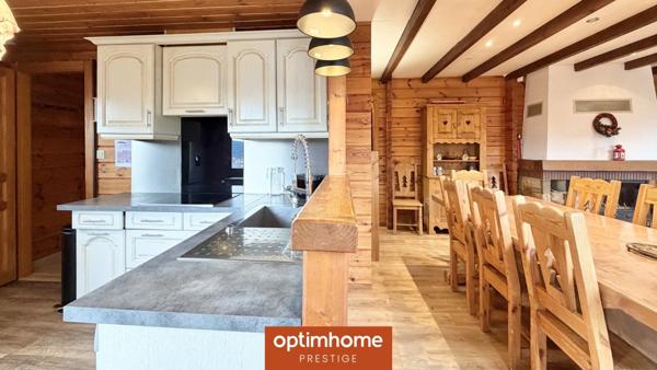 Chalet meublé à Gérardmer – Ensemble immobilier avec dépendance SPA – Vue lac et montagnes – Situation dominante, sans vis-à-vis – Au calme en impasse