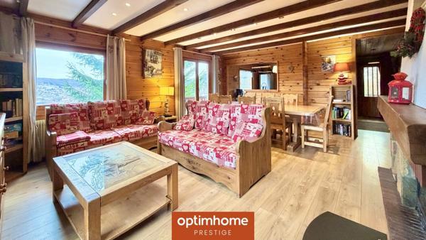 Chalet meublé à Gérardmer – Ensemble immobilier avec dépendance SPA – Vue lac et montagnes – Situation dominante, sans vis-à-vis – Au calme en impasse