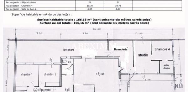 Maison 5 pièces de 166 m² à Saint-Paul-lès-Romans (26750)