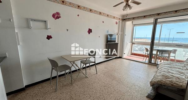 À vendre Studio 21.98 m² - Canet-en-roussillon 66140