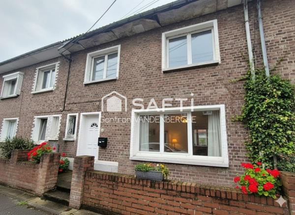 LOOS / EURASANTÉ : MAISON À POTENTIEL 3 CH + JARDIN