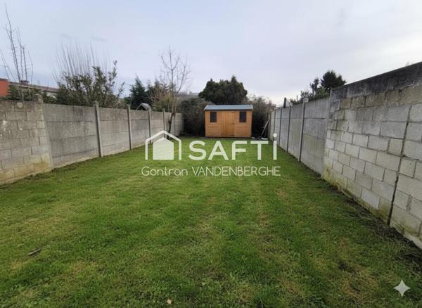 LOOS / EURASANTÉ : MAISON À POTENTIEL 3 CH + JARDIN