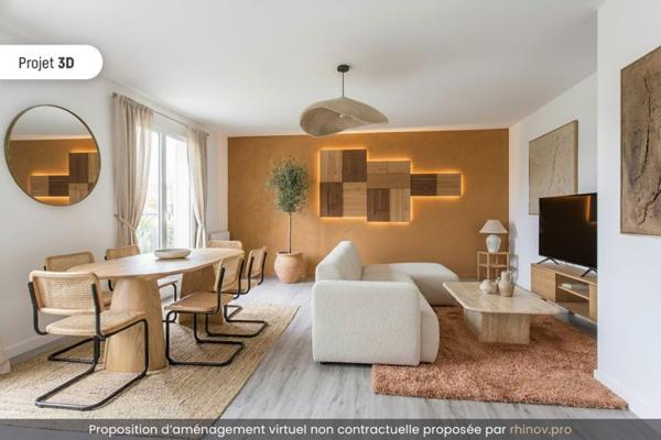 Appartement à vendre |                                       Poissy |                                        3 pièces  |  67,3 m²