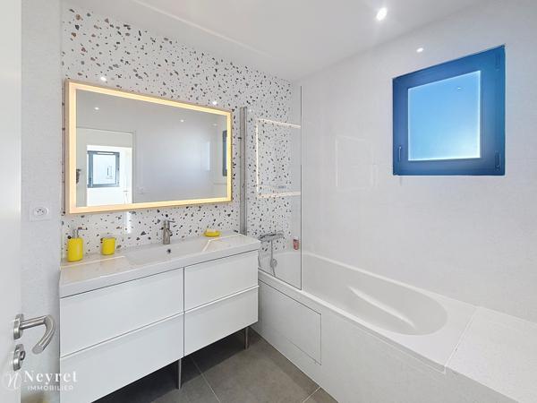 Maison neuve – 132 m² habitables + garage – Terrain 400 m² – 4 chambres – Piscine