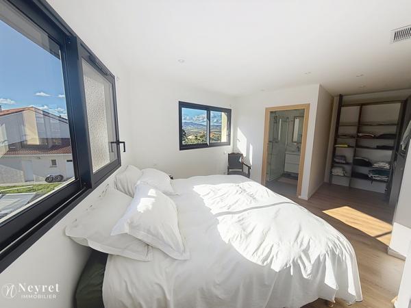 Maison neuve – 132 m² habitables + garage – Terrain 400 m² – 4 chambres – Piscine