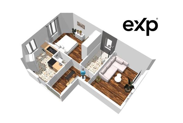 Appartement 2 pièces de 44m² – Porte de Clichy/Victor Hugo – Clichy