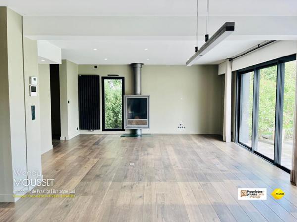 Splendide villa d'architecte avec jacuzzi à 400 m de la Rivière de Crac'h et 3 minutes du port