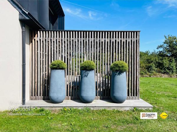 Splendide villa d'architecte avec jacuzzi à 400 m de la Rivière de Crac'h et 3 minutes du port