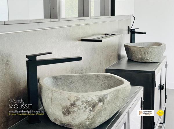 Splendide villa d'architecte avec jacuzzi à 400 m de la Rivière de Crac'h et 3 minutes du port