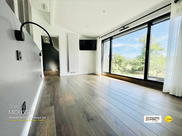 Splendide villa d'architecte avec jacuzzi à 400 m de la Rivière de Crac'h et 3 minutes du port