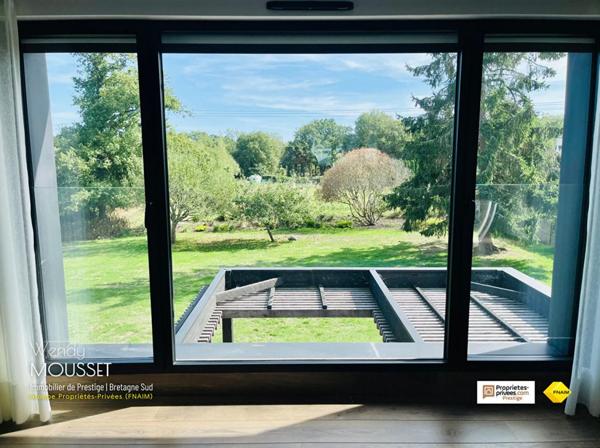 Splendide villa d'architecte avec jacuzzi à 400 m de la Rivière de Crac'h et 3 minutes du port