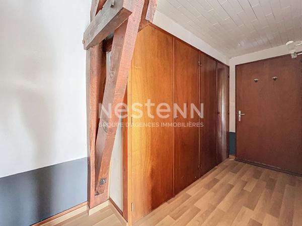 Appartement à louer 650€ CC / Brive zone OUEST - Chambre mezzanine - garage - terrasse - Clim réversible