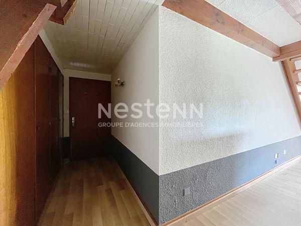 Appartement à louer 650€ CC / Brive zone OUEST - Chambre mezzanine - garage - terrasse - Clim réversible