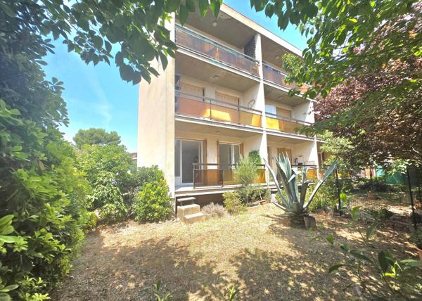 MARIGNANE – Studio rénové avec jardin, balcon et sous-sol de 32,70 m² offrant un fort potentiel !