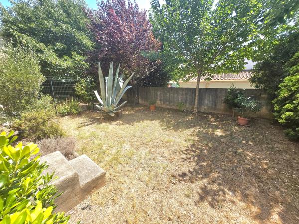 MARIGNANE – Studio rénové avec jardin, balcon et sous-sol de 32,70 m² offrant un fort potentiel !