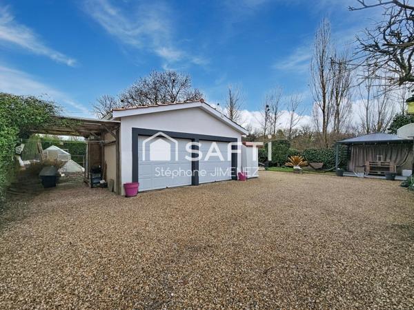 Belle maison de 149m² sur terrain de 1100m².