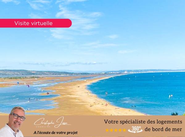 Plateau immobilier au dernier étage dans Demeure de caractère vue mer