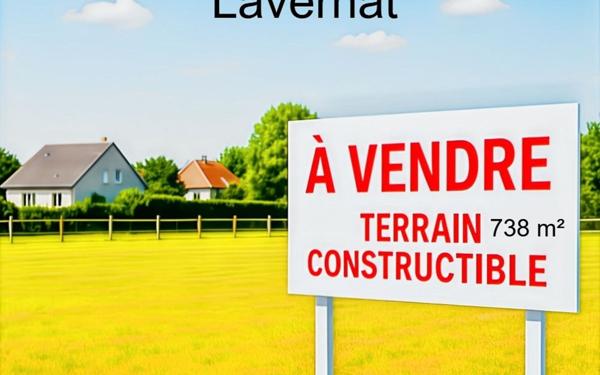 Terrain à vendre    Lavernat