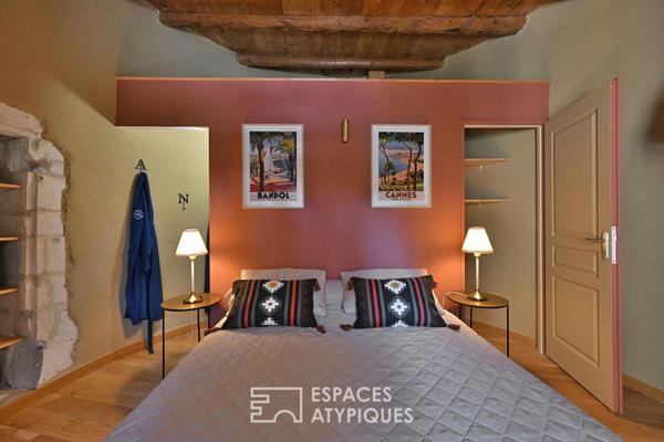 Charme et histoire : appartement avec piscine