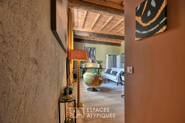 Charme et histoire : appartement avec piscine