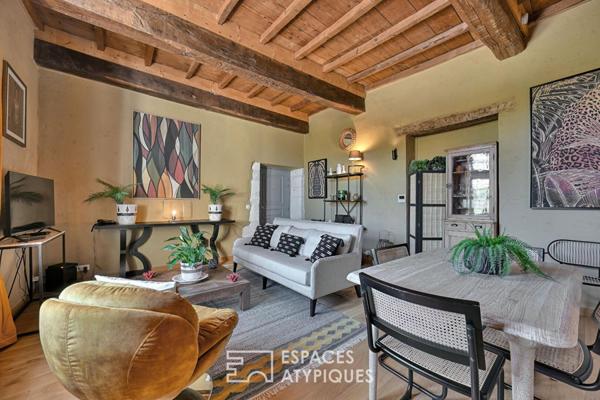 Charme et histoire : appartement avec piscine