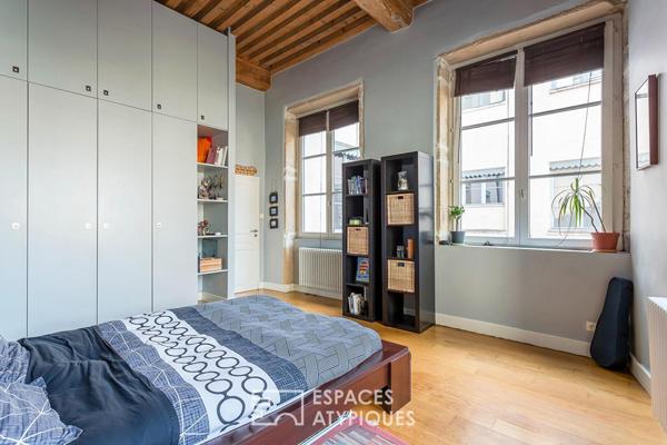 Appartement de charme rénové avec vue dégagée