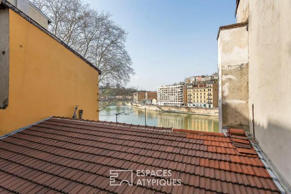 Appartement de charme rénové avec vue dégagée