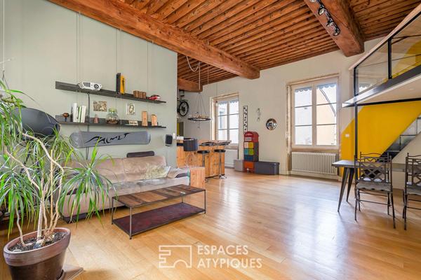 Appartement de charme rénové avec vue dégagée