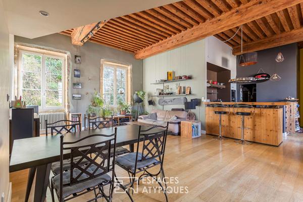 Appartement de charme rénové avec vue dégagée