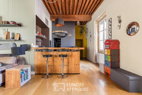 Appartement de charme rénové avec vue dégagée