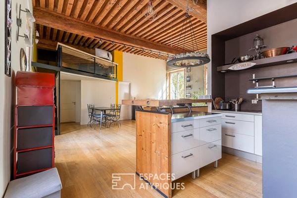 Appartement de charme rénové avec vue dégagée