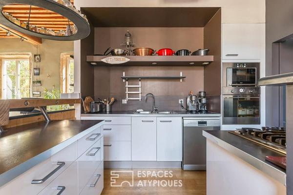 Appartement de charme rénové avec vue dégagée