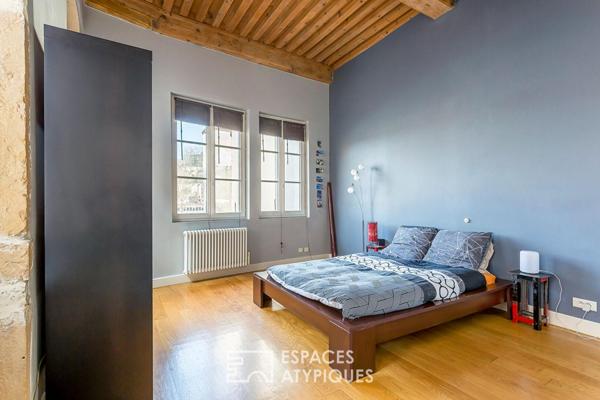 Appartement de charme rénové avec vue dégagée