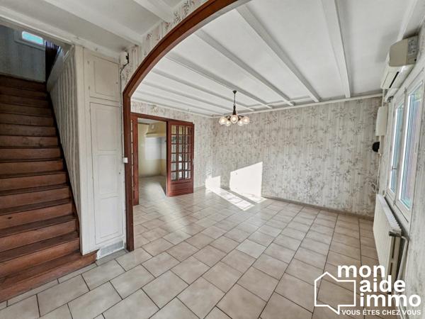 Maison de ville 85 m² – 3 chambres + bureau – Garage – Cour – Tout à pied !