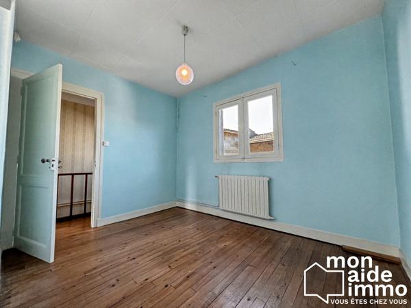 Maison de ville 85 m² – 3 chambres + bureau – Garage – Cour – Tout à pied !