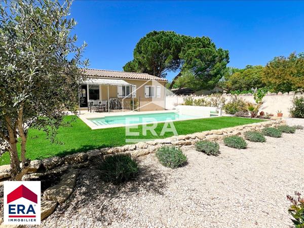 Maison 85 m2, 4p, avec terrain et piscine