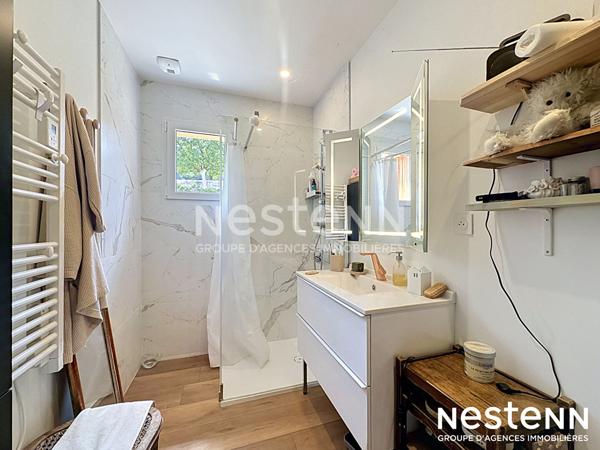 Maison Auch moderne en bois de plain pied 97m2 avec jardin cloturé