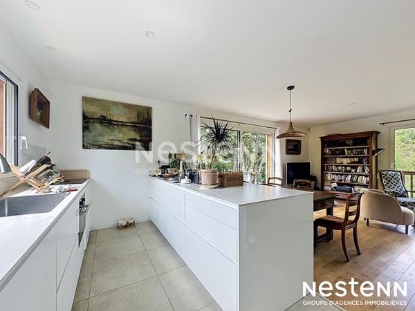 Maison Auch moderne en bois de plain pied 97m2 avec jardin cloturé