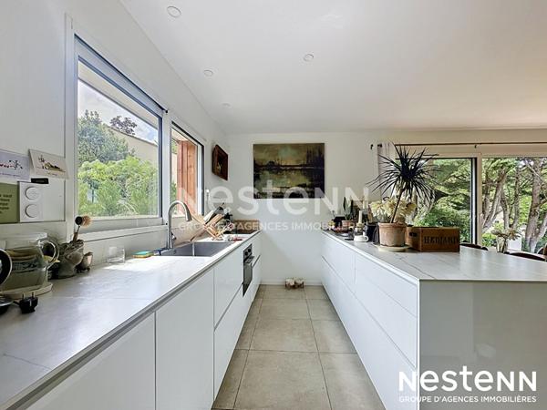 Maison Auch moderne en bois de plain pied 97m2 avec jardin cloturé