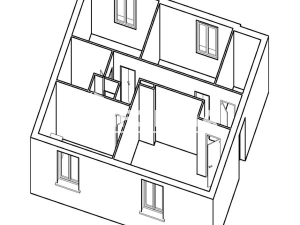 Location Appartement 3 pièces 65.15 m² - 50 BIS AVENUE DU GENERAL LECLERC Roville Devant Bayon 54290