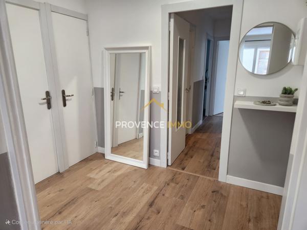 Digne-les-Bains (04000) EXCLUSIVITÉ - Appartement T3 entièrement rénové de 78 m2 avec Balcon et Cave - Digne-les-Bains centre-ville
