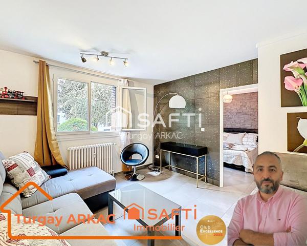 grand T2 rénové, lumineux et clé en main