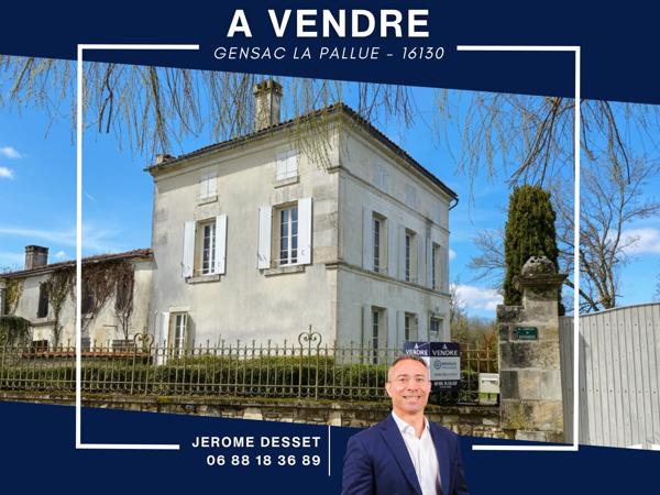 Belle maison de caractère au coeur de Gensac La Pallue