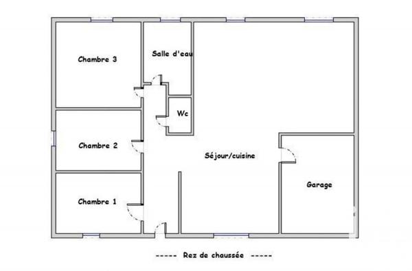 Maison 4 pièces de 70 m² à Orches (86230)