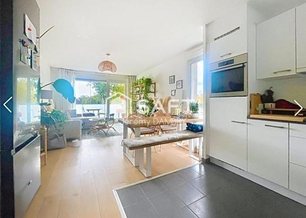 Appartement T3 69m² balcon + double parking