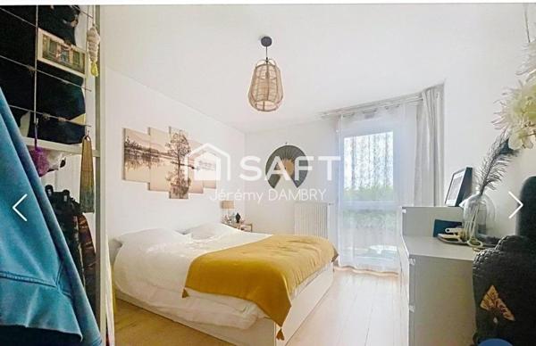 Appartement T3 69m² balcon + double parking