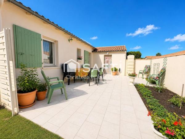 Pavillon de plain pied, 4 chambres, garage,jardin
