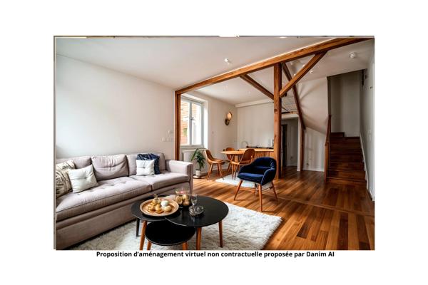 À vendre – Grand appartement triplex à rénover – 6 pièces – 137 m² – Pithiviers (45) + garage indépendant